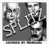 Splitz (Europe) Title Screen